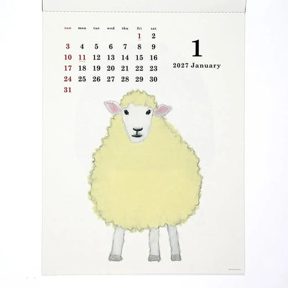 2027 Wall Calendar - Yusuke Yonezu
