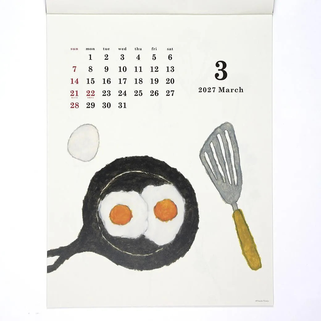 2027 Wall Calendar - Yusuke Yonezu