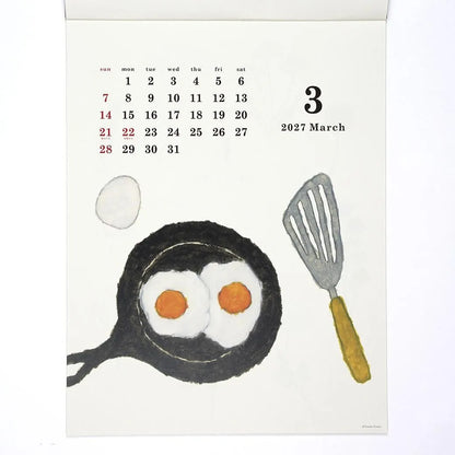 2027 Wall Calendar - Yusuke Yonezu