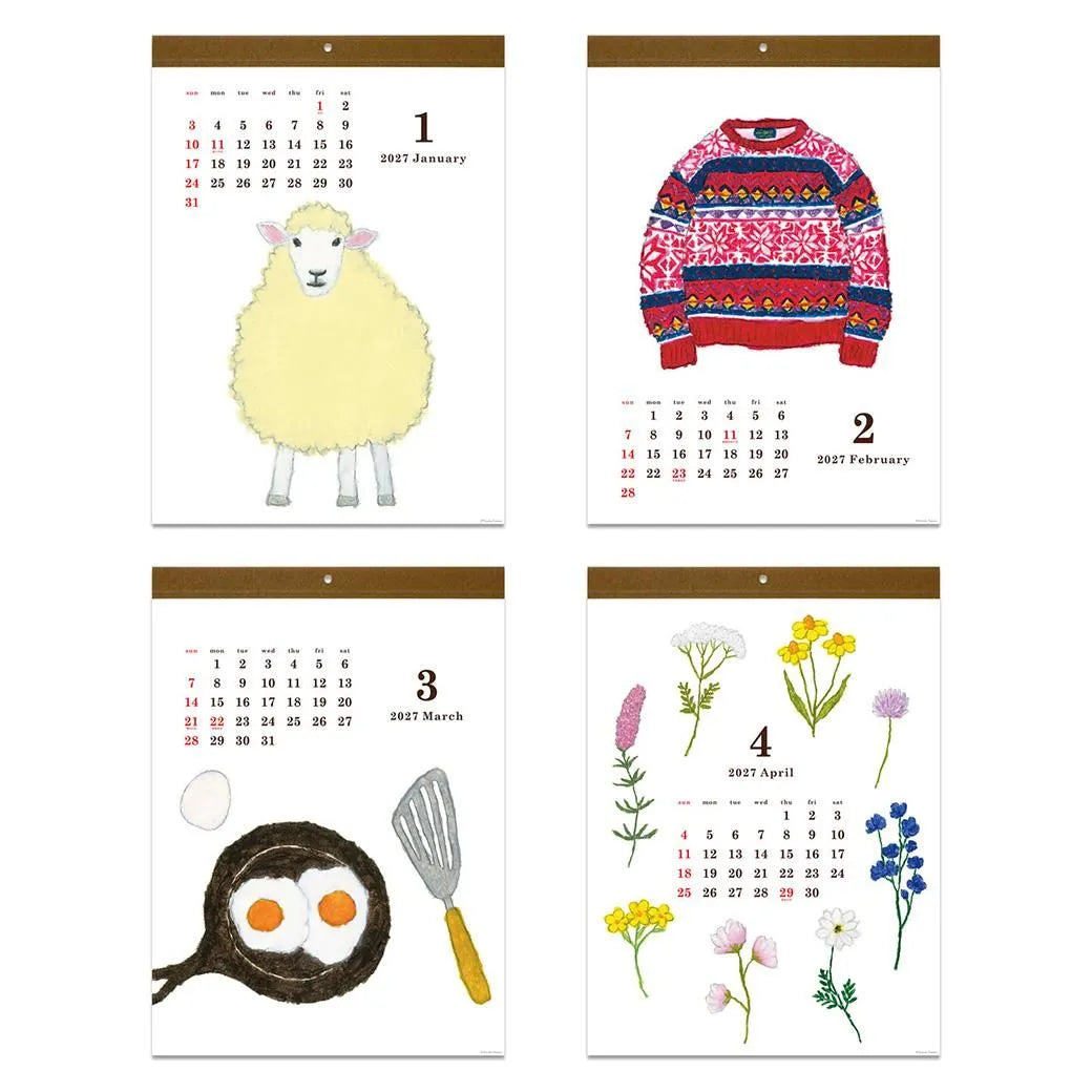 2027 Wall Calendar - Yusuke Yonezu