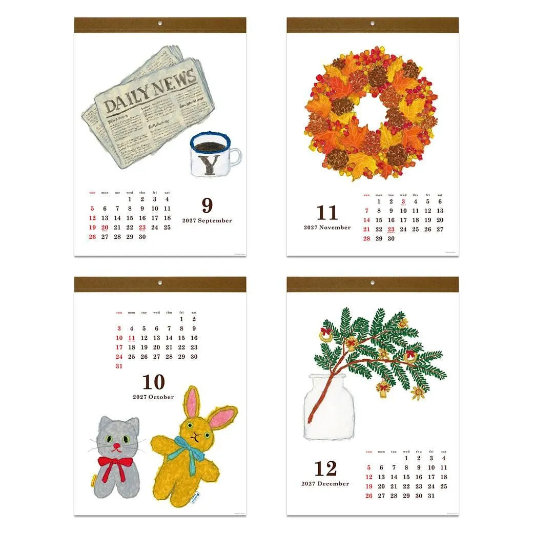 2027 Wall Calendar - Yusuke Yonezu