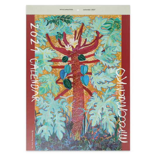 2027 Wall Calendar - Miroco Machiko
