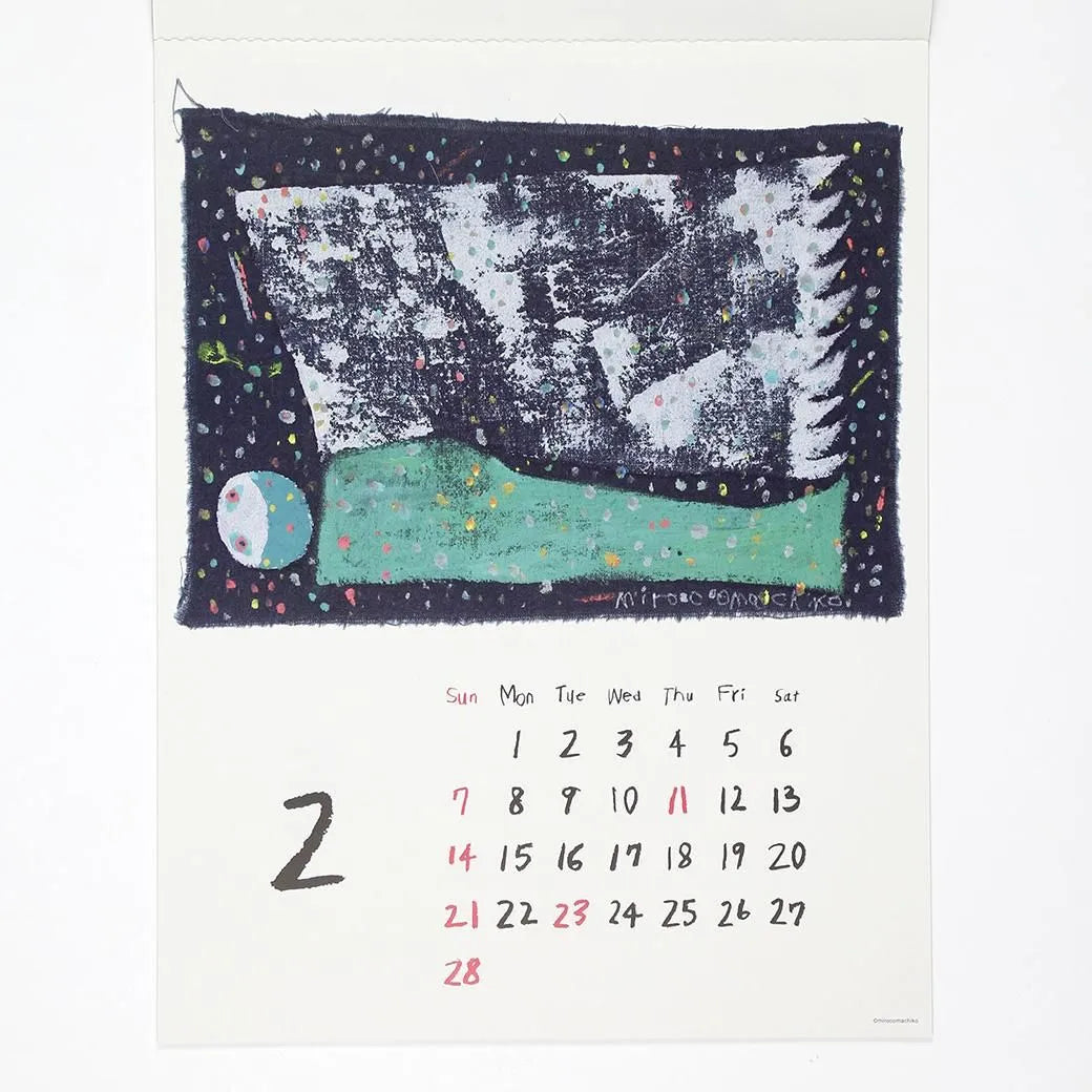 2027 Wall Calendar - Miroco Machiko