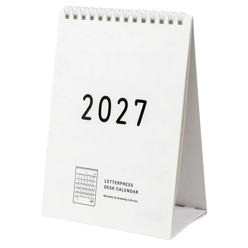 2027 Desk Calendar - Noritake