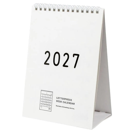 2027 Desk Calendar - Noritake