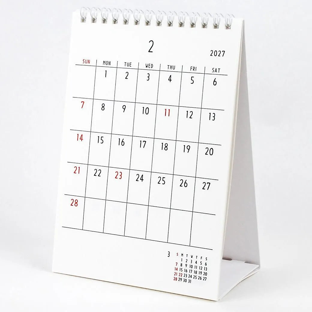 2027 Desk Calendar - Noritake