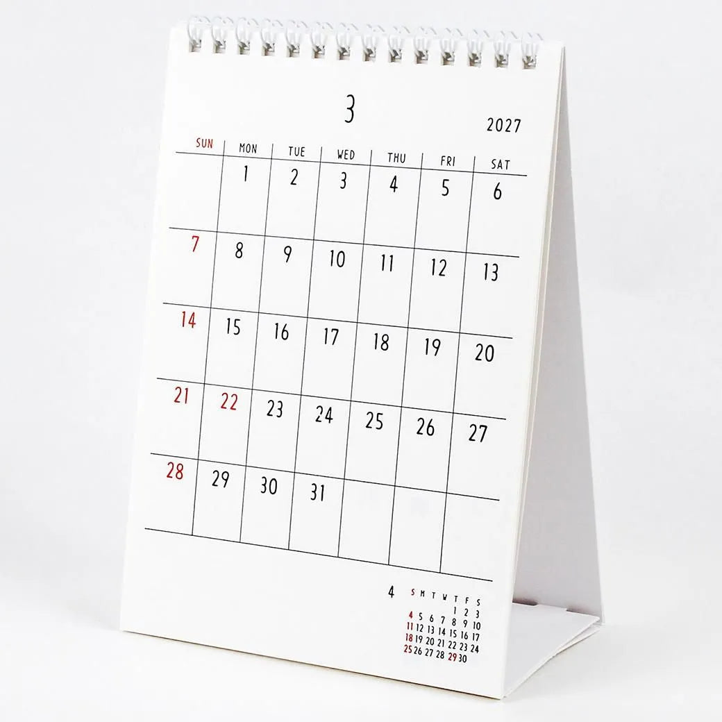 2027 Desk Calendar - Noritake