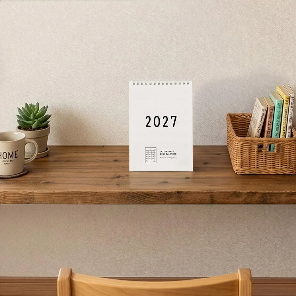 2027 Desk Calendar - Noritake