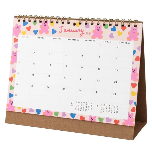 2027 Desk Calendar - Chic