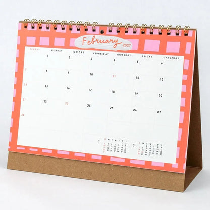 2027 Desk Calendar - Chic
