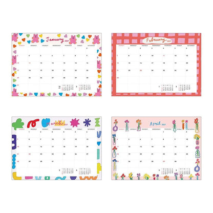 2027 Desk Calendar - Chic