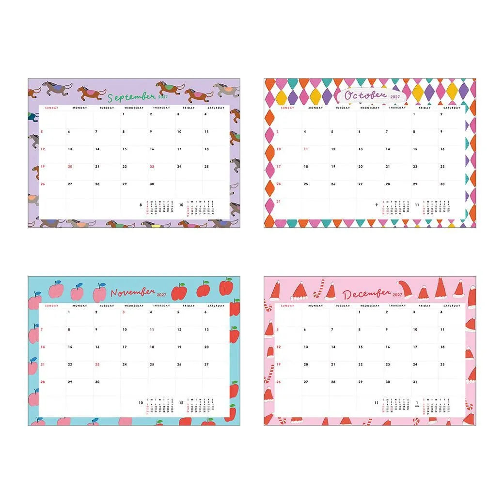 2027 Desk Calendar - Chic