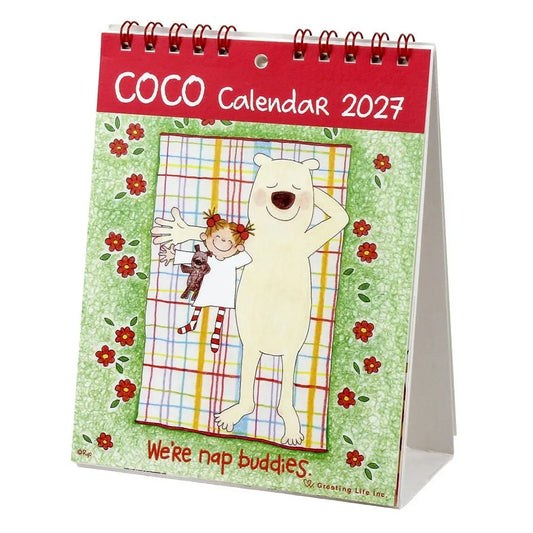 2027 Desk Calendar - Coco-chan/Ryo Sakamoto