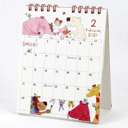 2027 Desk Calendar - Coco-chan/Ryo Sakamoto