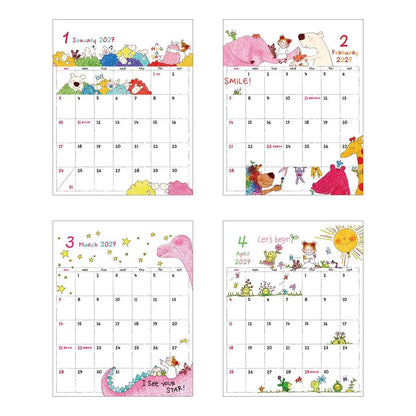 2027 Desk Calendar - Coco-chan/Ryo Sakamoto