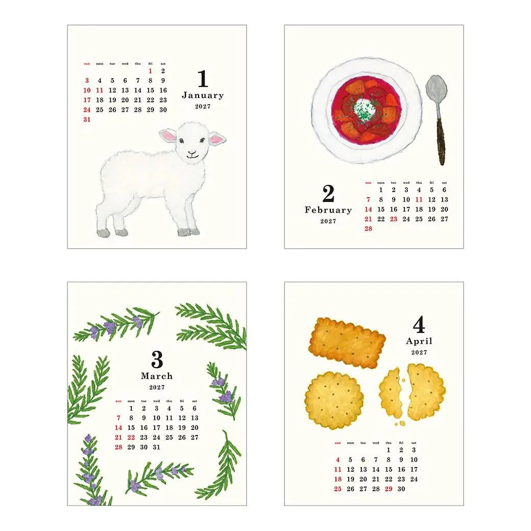 2027 Desk Calendar - Yusuke Yonezu