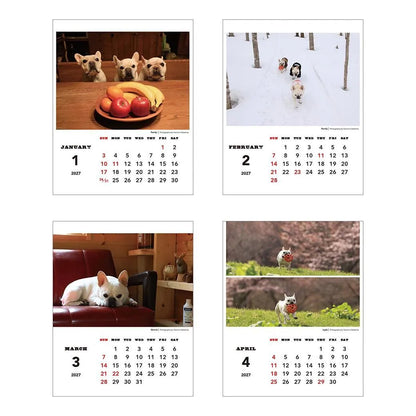 2027 Desk Calendar - Natsuhiko Family/Yasuhiro Sakashita