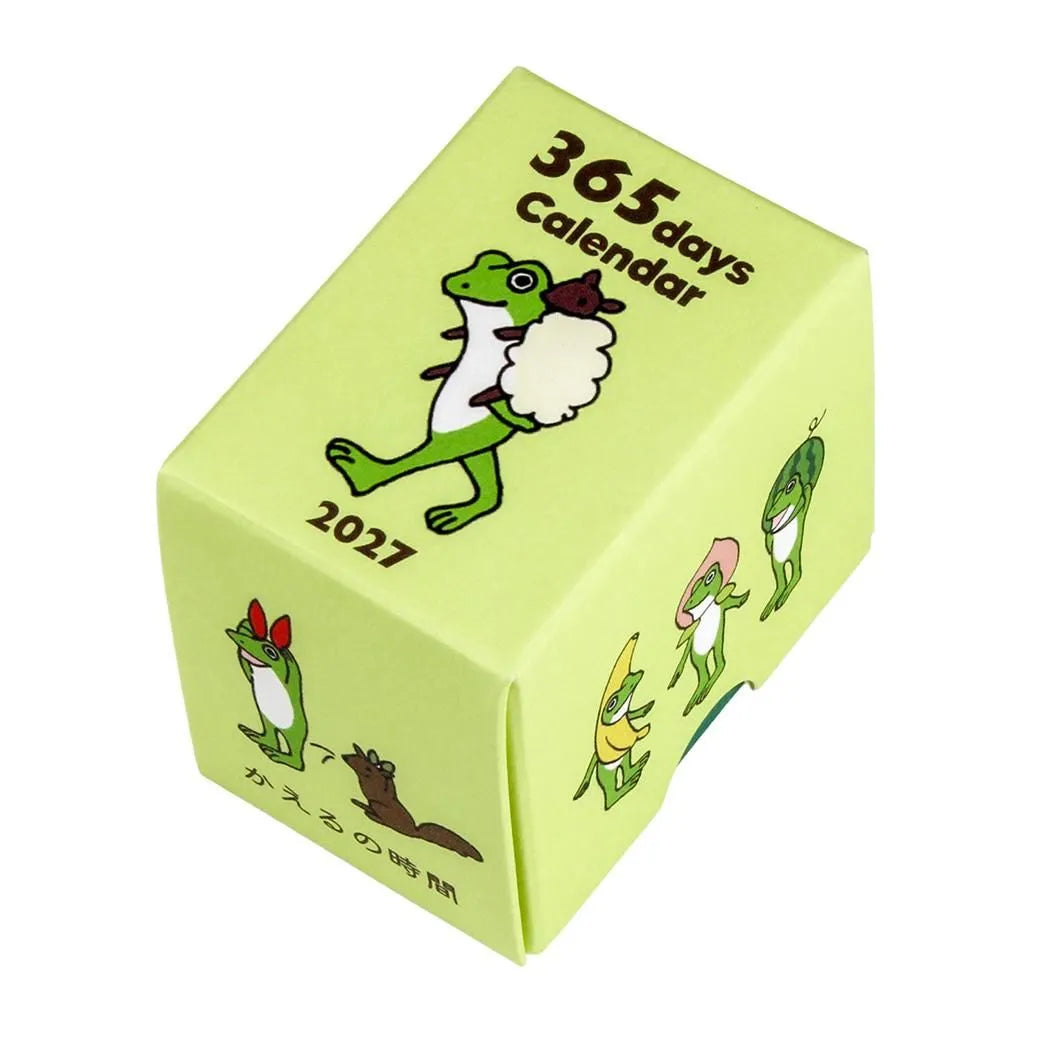 Mini Tear-off Daily Calendar - Frog Time