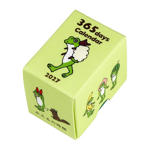 Mini Tear-off Daily Calendar - Frog Time