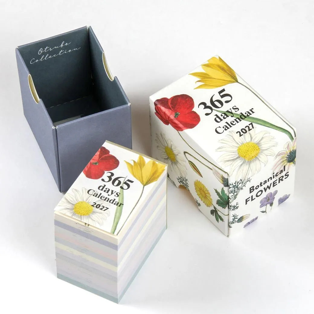 Mini Tear-off Daily Calendar - Flower