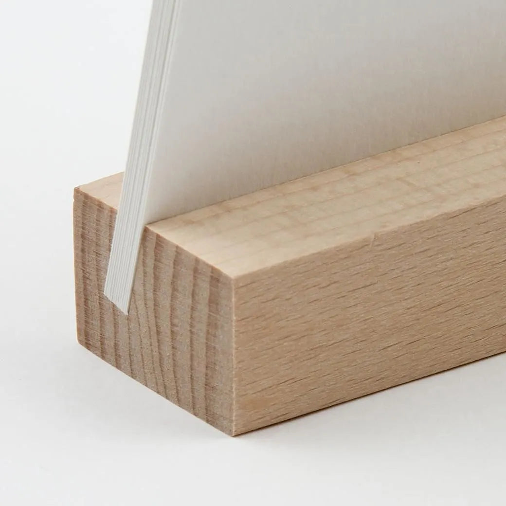 2027 Calendar - Desk Calendar with Letterpress Stand - Shu Shiro