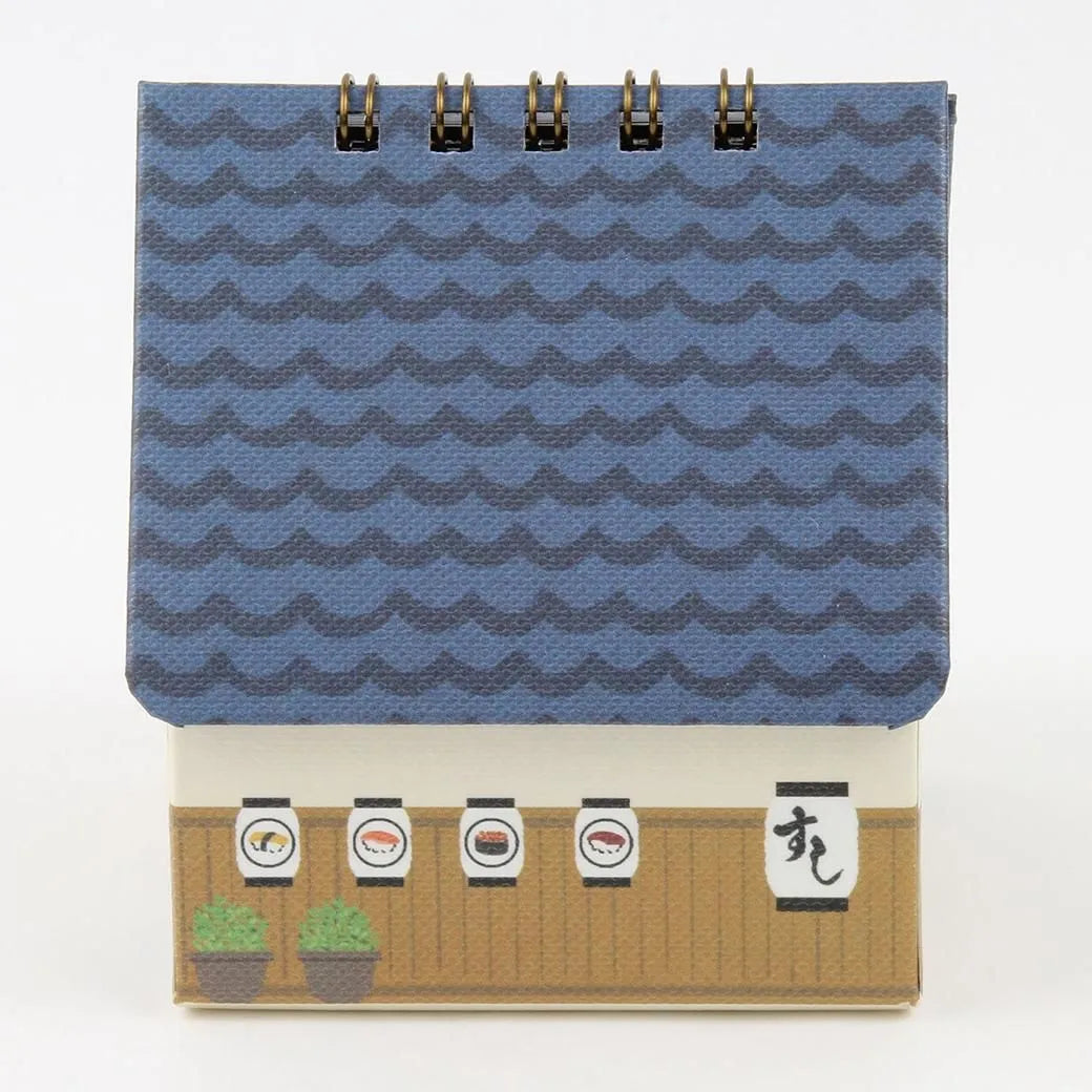 2027 House Box Calendar - Sushi Restaurant
