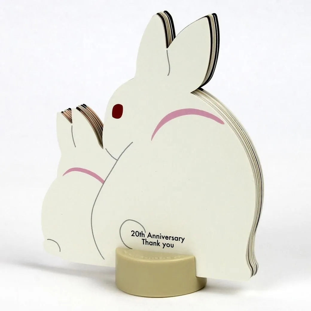 2027 Desk Calendar - Animal Die-Cut Mini - Rabbit