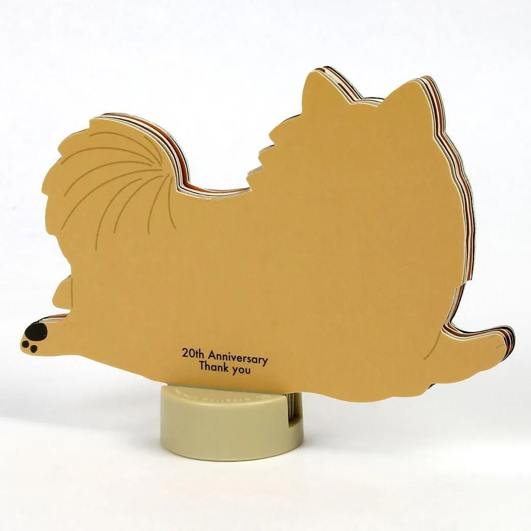 2027 Desk Calendar - Animal Die-Cut Mini - Pomeranian