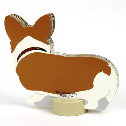 2027 Desk Calendar - Animal Die-Cut - Corgi