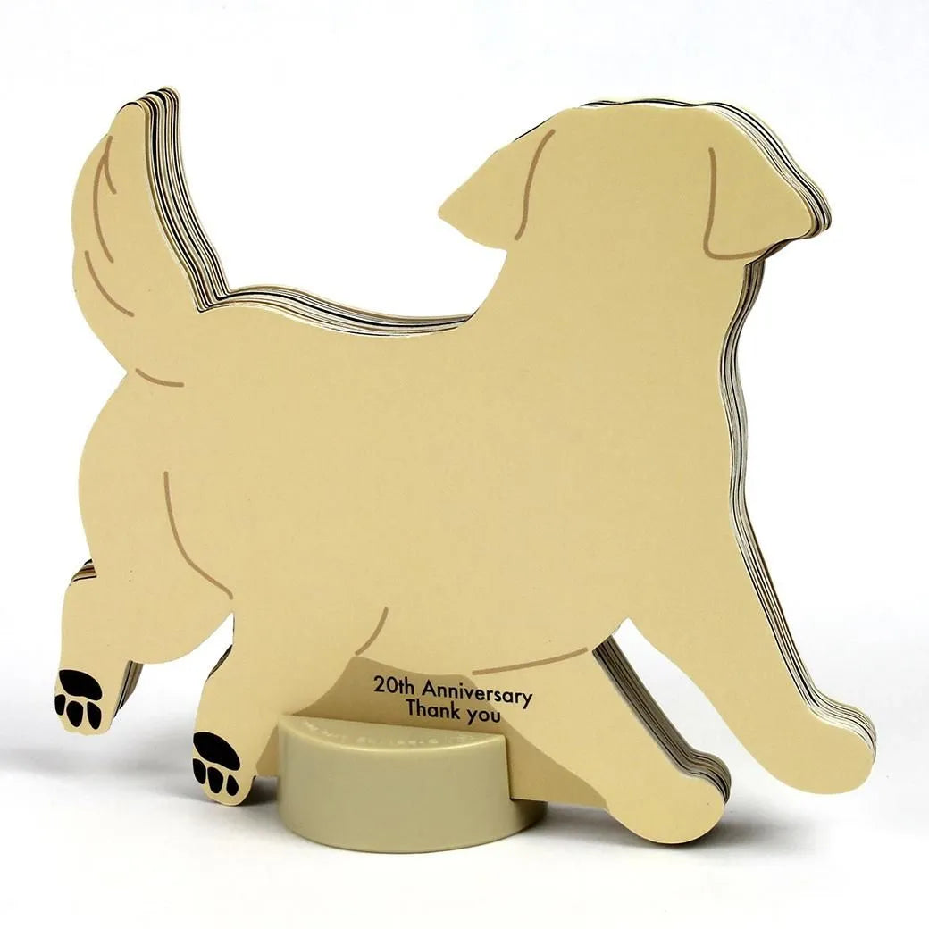 2027 Desk Calendar - Animal Die-Cut - Retriever