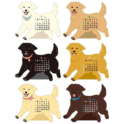 2027 Desk Calendar - Animal Die-Cut - Retriever