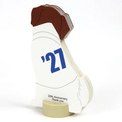 2027 Desk Calendar - Animal Die-Cut - Kooikerhondje
