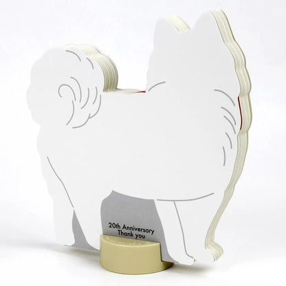 2027 Desk Calendar - Animal Die-Cut - Samoyed