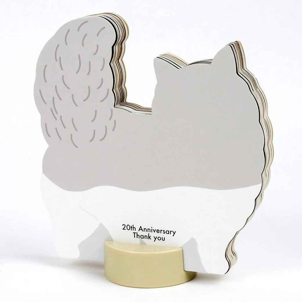 2027 Desk Calendar - Animal Die-Cut - Munchkin Cat