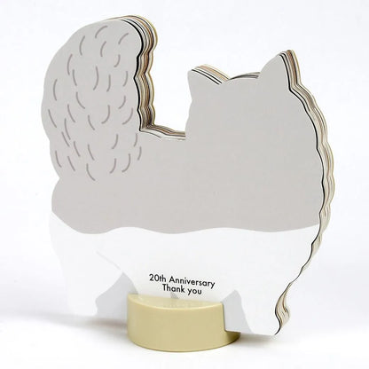 2027 Desk Calendar - Animal Die-Cut - Munchkin Cat