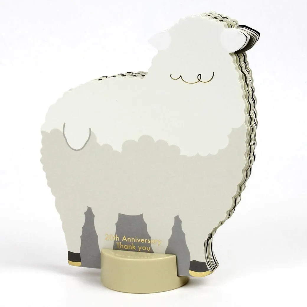 2027 Desk Calendar - Animal Die-Cut - Sheep