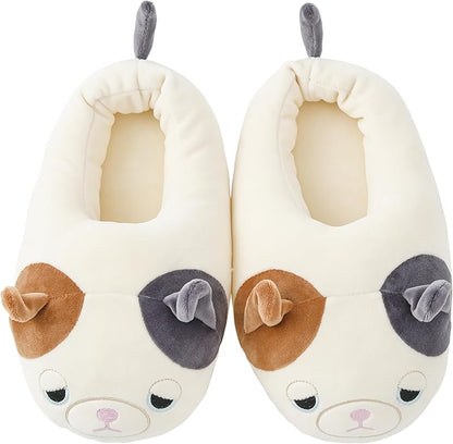 LIV HEART Premium Nemu Nemu Animals Room Shoes Calico 24411-10