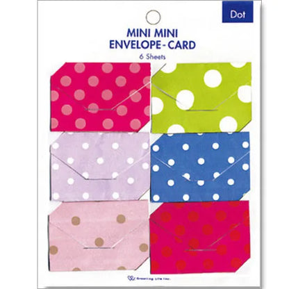 Mini envelope card