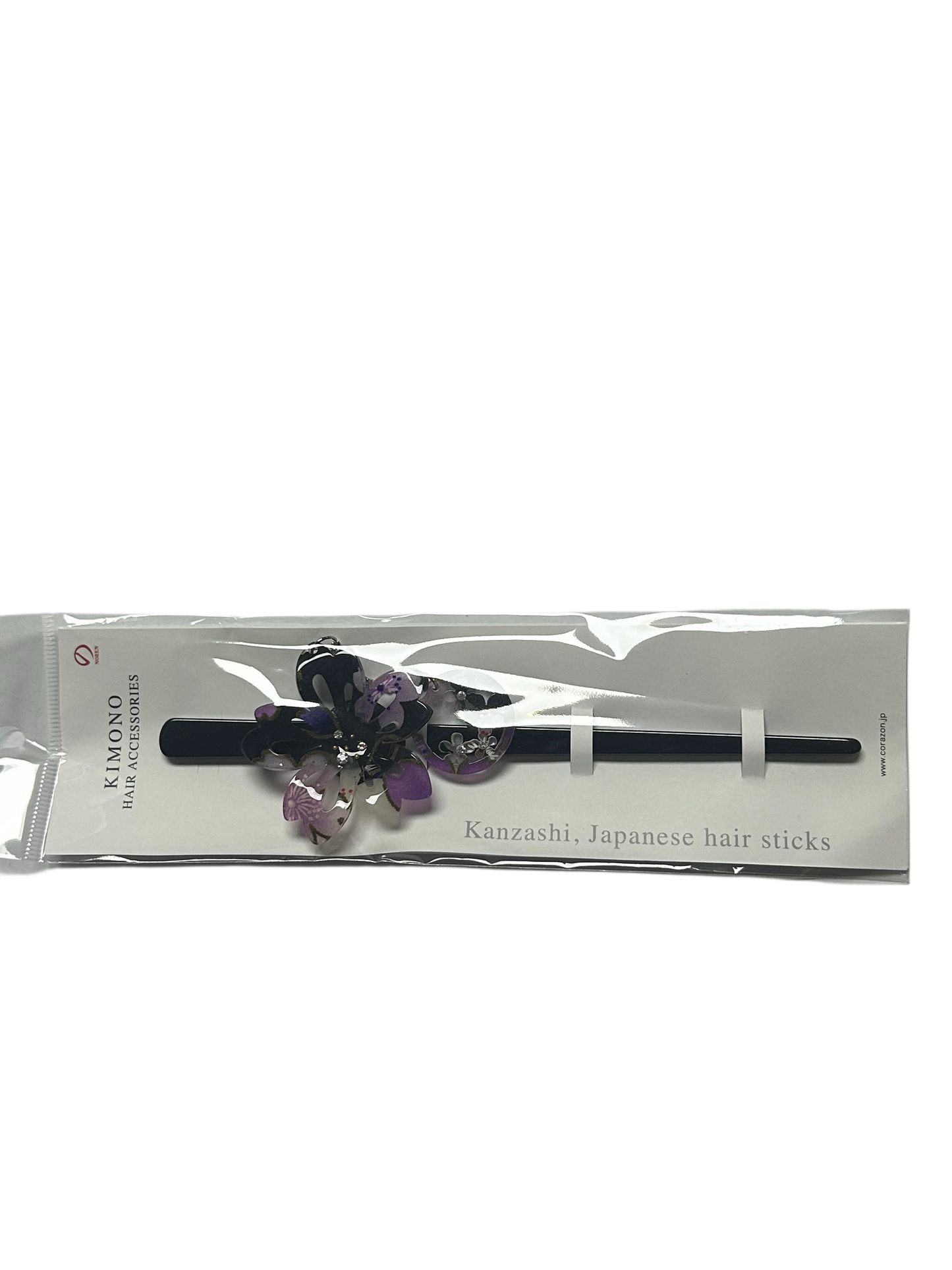 Noren Hair Claw Hair Accessory Hair Stick Purple