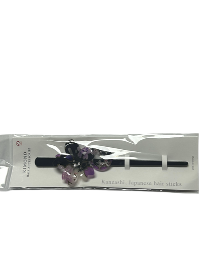 Noren Hair Claw Hair Accessory Hair Stick Purple