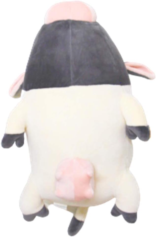 LIV HEART Marshmallow Animal Bolster cushion 78239-97 Cow