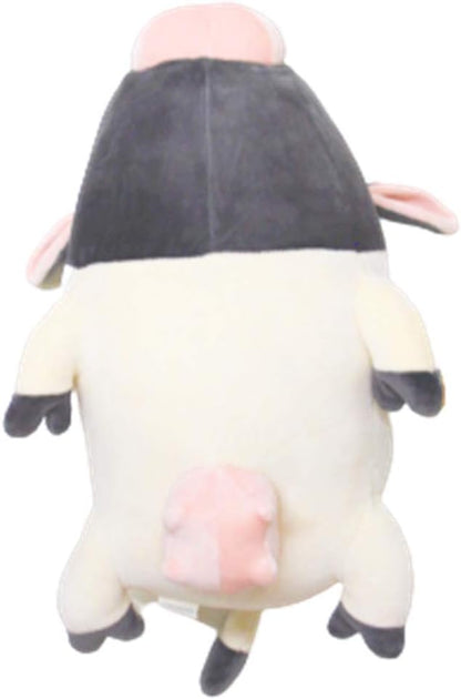 LIV HEART Marshmallow Animal Bolster cushion 78239-97 Cow