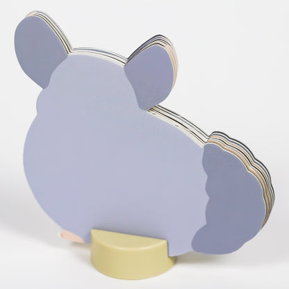 2026 Calendar-Animal Die Cut - MINI CHINCHILLA