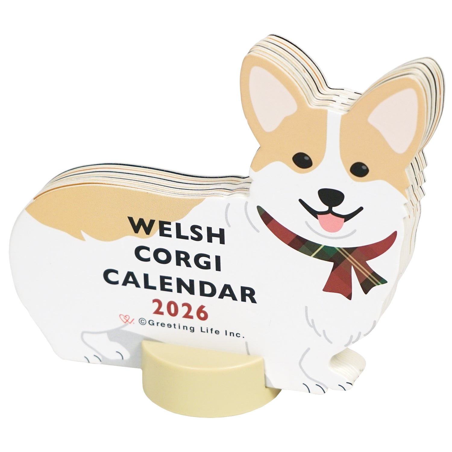 2026 Calendar-Animal Die Cut - WELSH CORGI – JAPANWAVE