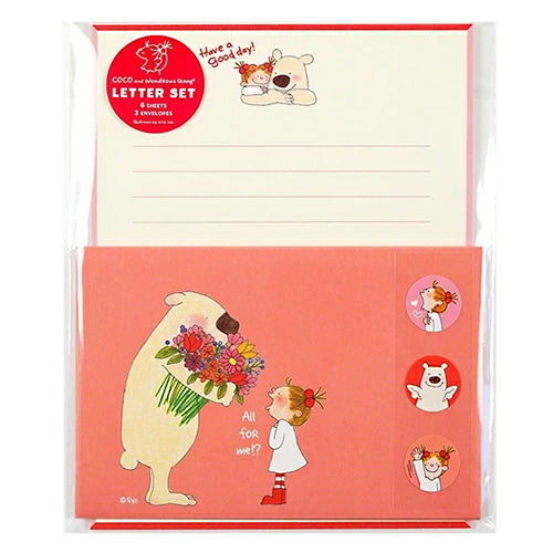 Greeting Life COCO Coco Letter Set, Coco & Paul