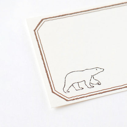 Animal Series Mini Card Set Polar Bear GF-509