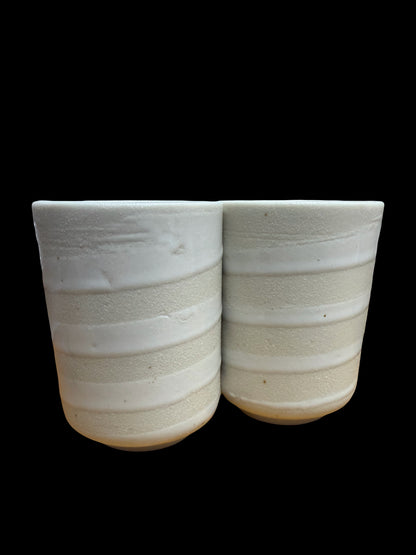 Mug 2 pairs White Landmark