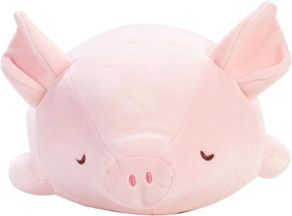 LIV HEART Marshmallow Animal Bolster cushion 38983-21 Pig