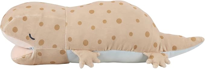 LIVHEART Cool Leopard Gecko Hug Pillow M