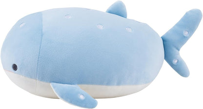 LIV HEART Marshmallow Animal Bolster cushion 38306-62 Whaleshark